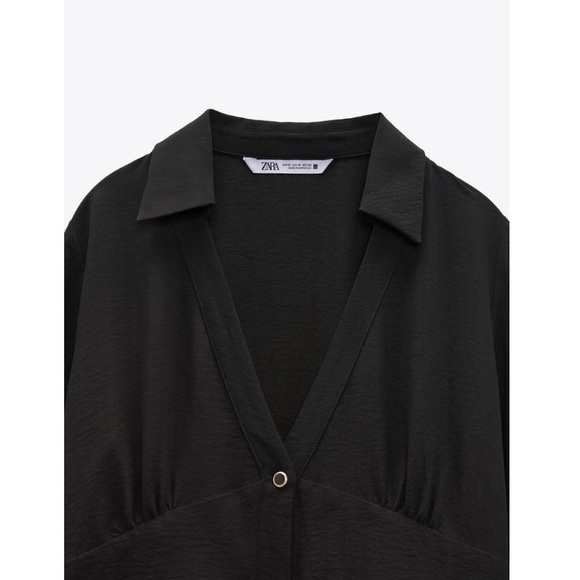 Tiered Shirt Dress Size S NWT - Picture 7 of 7